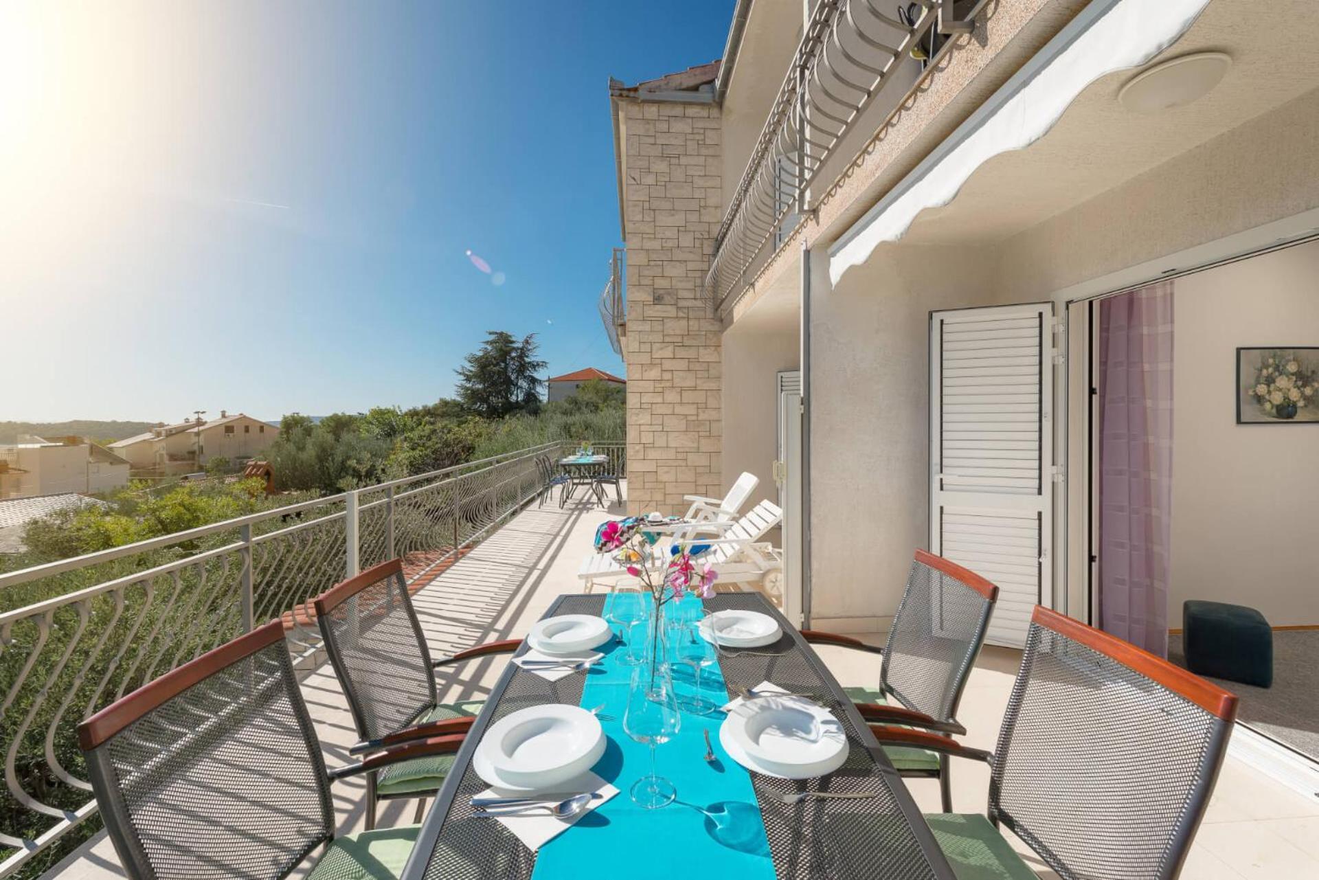 Residence Villa Irena Apartments トロギール エクステリア 写真